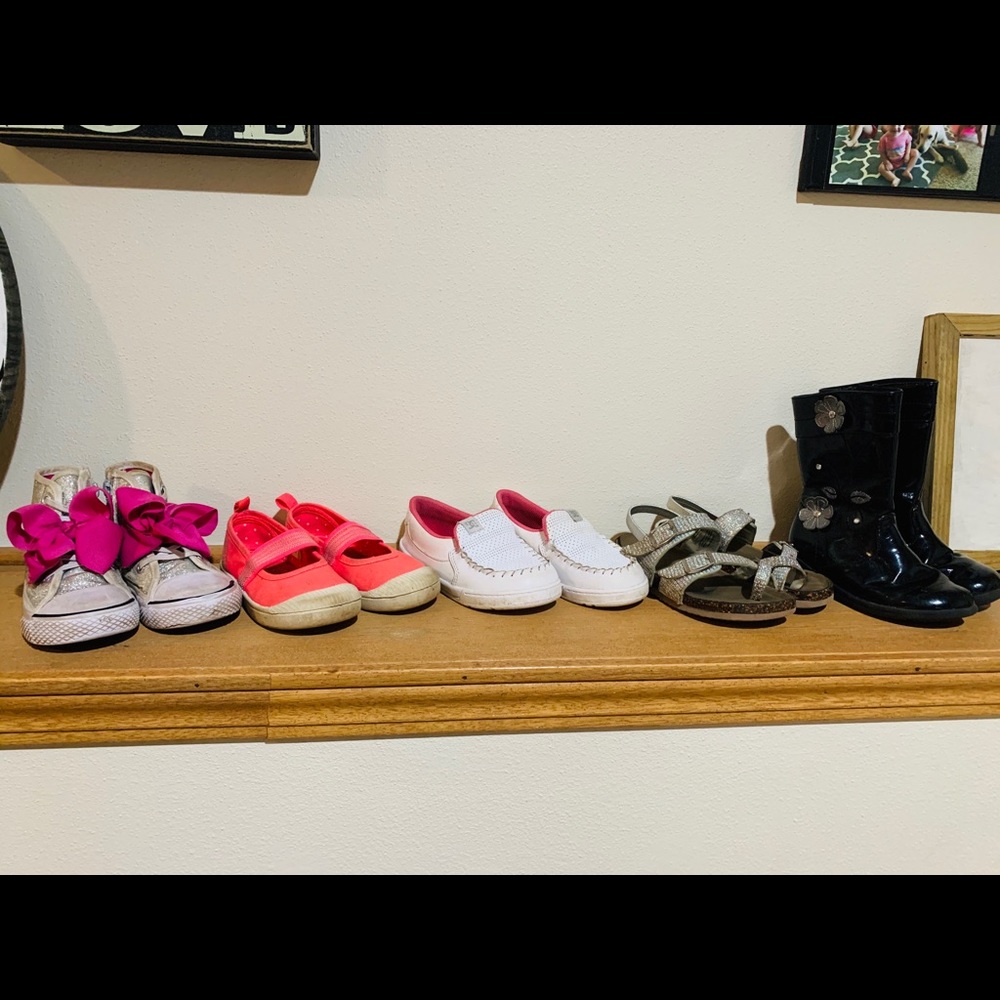 Shoes (girls toddler 9) bundle